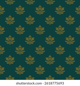 damask pattern vector Perfect for bed sheets, carpets, and wallpapers, the seamless, vintage patterns add a touch of classic luxury to any fabric.