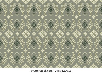 Damask pattern vintage, abstract art. Graphic ornate pattern for wallpaper Aztec ornament print. Design for carpet, cover wallpaper, wrapping, fabric, clothing, fashion item.