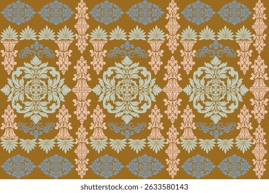 Damask patterns add a touch of classic sophistication and refinement. Their intricate, symmetrical motifs—often inspired by floral or botanical elements—convey a sense of luxury and tradition that nev