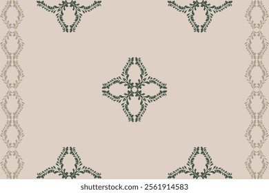 Damask patterns feature intricate, symmetrical motifs inspired by floral or ornamental designs. 