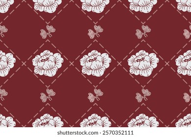 
Damask patterns feature intricate, symmetrical motifs inspired by floral or ornamental designs. Often elegant and timeless, they are ideal for clothing, rugs, and home decor.