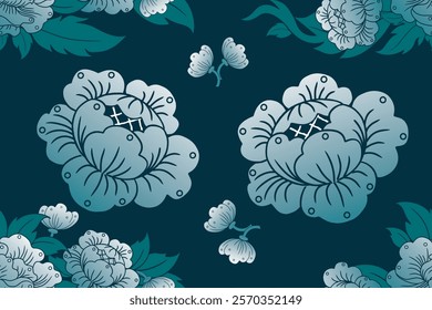 
Damask patterns feature intricate, symmetrical motifs inspired by floral or ornamental designs. Often elegant and timeless, they are ideal for clothing, rugs, and home decor.