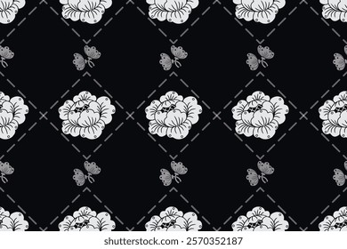 
Damask patterns feature intricate, symmetrical motifs inspired by floral or ornamental designs. Often elegant and timeless, they are ideal for clothing, rugs, and home decor.