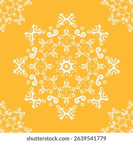 Damask Patterns Native Patterns Abstract Seamless Geometric Patternfolk Embroidery, Aztec Ornament Print. Design for Carpet, Wallpaper, Clothing, Wrapping, Fabric