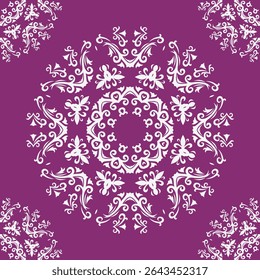 Damask Patterns Ukraine Arabic Geometric Pattern Designfolk Embroidery, Aztec Ornament Print. Design for Carpet, Wallpaper, Clothing, Wrapping, Fabric