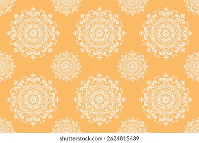 Damask Patterns Ukraine Islamic Geometric Pattern Wallpaper Folk Embroidery, Aztec Ornament Print. Design for Carpet, Wallpaper, Clothing, Wrapping, Fabric