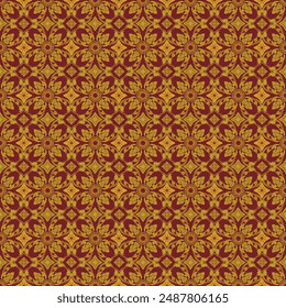 Damask refers to woven fabric with floral or geometric patterns created from a special weave that creates a distinctive pattern on the fabric. This weaving uses a technique of using multi-colored yarn