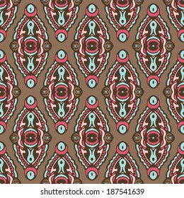 damask retro seamless vector abstract