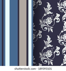 Damask scrapbook paper 