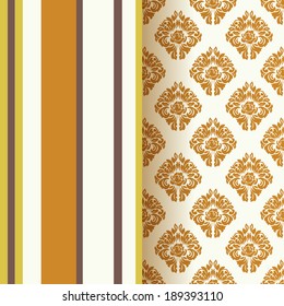 Damask scrapbook paper 