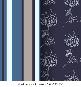 Damask scrapbook paper 