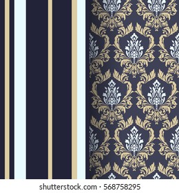 Damask scrapbook paper 