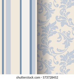Damask scrapbook paper 