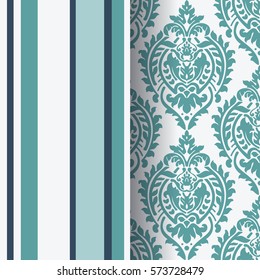 Damask scrapbook paper 