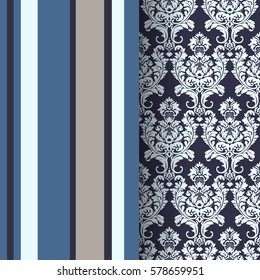 Damask scrapbook paper 
