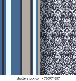 Damask scrapbook paper 