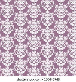 Damask seamless background