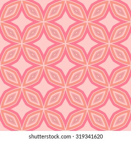 Damask seamless decorative pattern