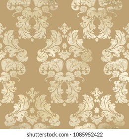 Damask seamless floral pattern.