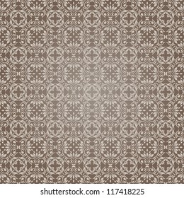 Damask seamless pattern