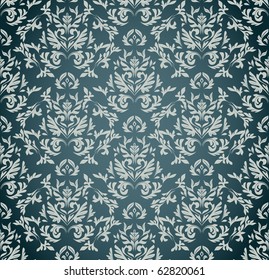 Damask seamless pattern