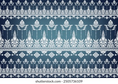 Damask Seamless Pattern, Abstract ethnic art, Damask design and Pixel Art, Tribal seamless patterns, Fabric patterns, geometric art, Folk embroidery.