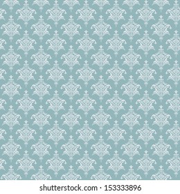 Damask seamless pattern background.