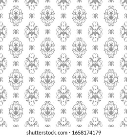 Damask seamless pattern background Decorative