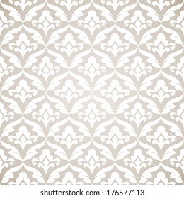 Damask seamless pattern for design.
