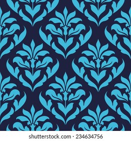 Damask seamless pattern for design.
