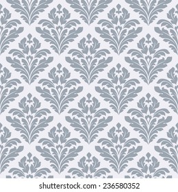 Damask seamless pattern for design.