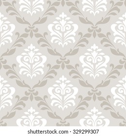 Damask seamless pattern for design.