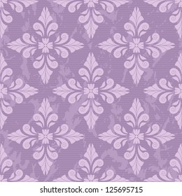 Damask seamless pattern for design. Vector Illustration