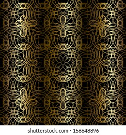 Damask seamless pattern for design. Vector Illustration