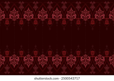 Damask seamless pattern design in vector.  Luxury texture for wallpapers, fabric, print, paper, etc. 