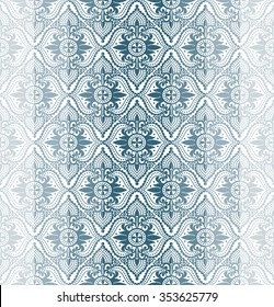 Damask seamless pattern for design. Vector Illustration