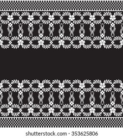 Damask seamless pattern for design. Vector Illustration
