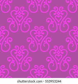 damask seamless pattern, Elegant luxury texture for wallpapers, backgrounds, page fill.idea for a wrapping paper. pattern of the fabric, pattern for curtains, fabrics, fashion design, yellow, orange