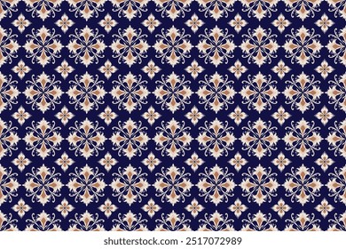 Damask Seamless pattern embroidery,  art ornament print.Design for carpet, cover.wallpaper, wrapping, fabric, clothing