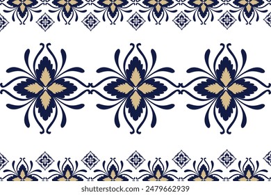 Damask Seamless pattern embroidery, Indian style. art ornament print.Design for carpet, cover.wallpaper, wrapping, fabric, clothing