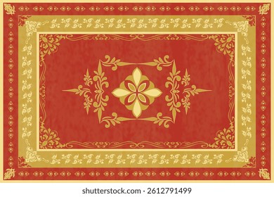Damask Seamless pattern  embroidery, Indian style.  art ornament print.Design for carpet, cover.wallpaper, wrapping, fabric, clothing