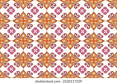 Damask Seamless pattern embroidery,art ornament print,Design for carpet,fabric,cover,wallpaper,wripping,clothing