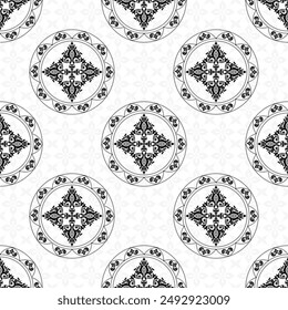 Damask seamless pattern EPS vector,Digital Moroccan,Arabic tribal,Islamic pattern,Damask ikat ethnic of paisley and decorative floral branches.Indian motif background,floral embroidery for print,batik