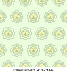 Damask Seamless Pattern floral Clásica de lujo - fondo de Ilustración vectorial adamascado adorno adamascado de moda vintage