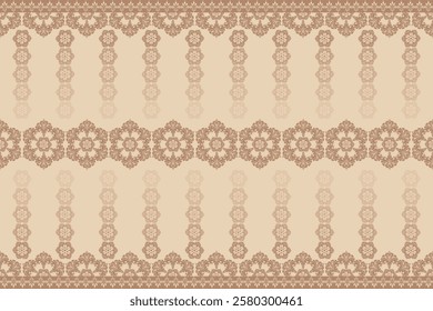 Damask seamless pattern gives a luxurious feel.
