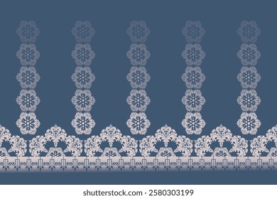 Damask seamless pattern gives a luxurious feel.