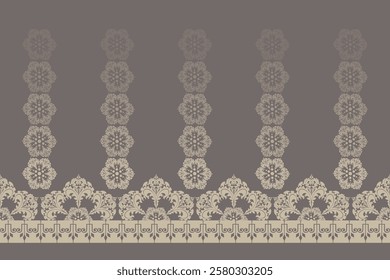 Damask seamless pattern gives a luxurious feel.