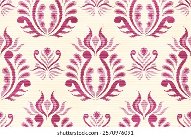 damask seamless pattern, motif, fabric, wallpaper, background, etc.