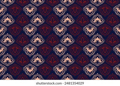 Patrón sin costuras en bordado tribal, folk, estilo indio. Arte geométrico azteca ornamento print.Design para alfombra, cubierta.Fondo de pantalla, envoltura, tela, ropa