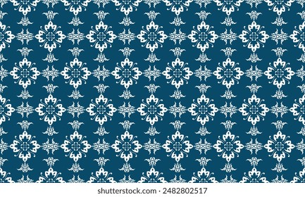 Patrón sin costuras en bordado tribal, folk, estilo indio. Arte geométrico azteca ornamento print.Design para alfombra, cubierta.Fondo de pantalla, envoltura, tela, ropa
